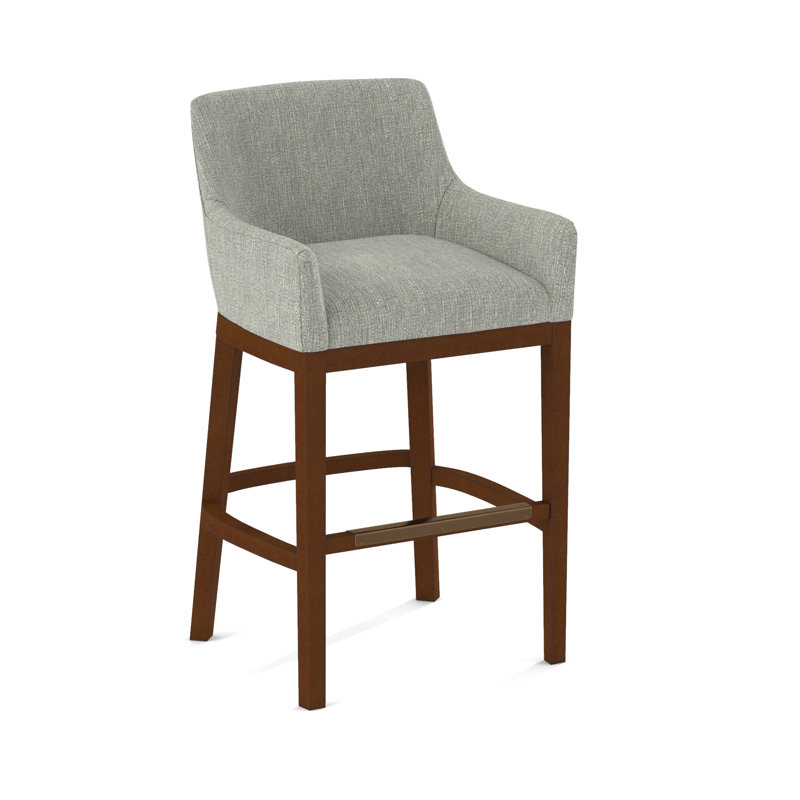 Upholstered Stool, English Saddle, 61558-61
