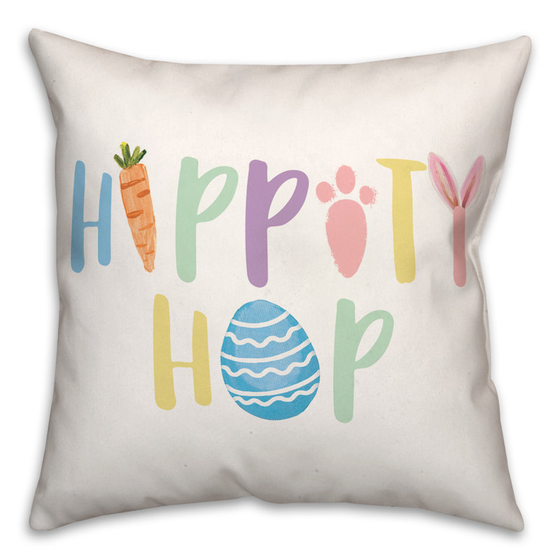  Housse et insert de coussin décoratif en polyester, 16 po x 16 po