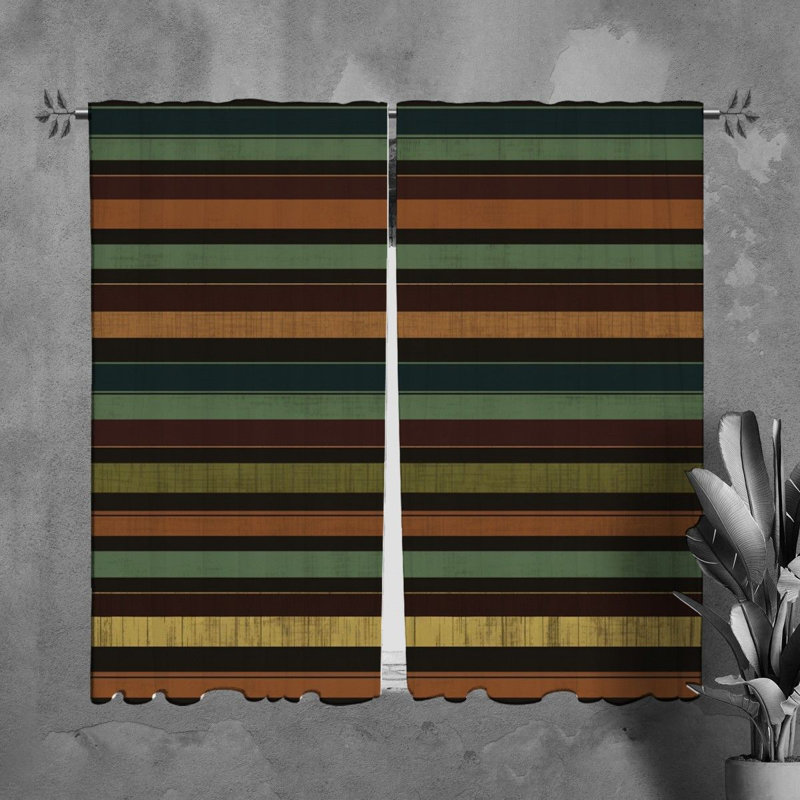 Polette Room Darkening Curtain Pair, 40" W x 82" L