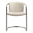 Higbee Upholstered Dining Chair with Chrome Frame