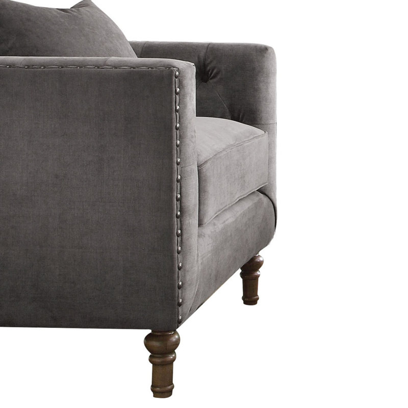 Chaise d'appoint avec coussin