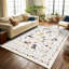 Tapis d'intérieur lavable blanc avec chiot blanc-1001641060-1001641057