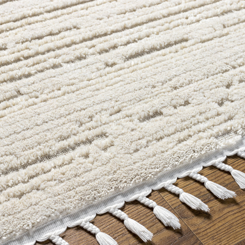 Highpoint Cream Area Rug, Runner 2'7" x 7'3"