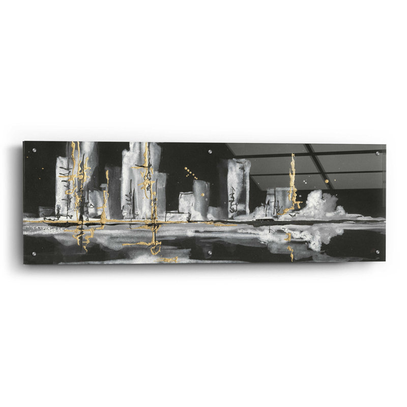 «Urban Gold V» par Chris Paschke, H 16 po x l 48 po