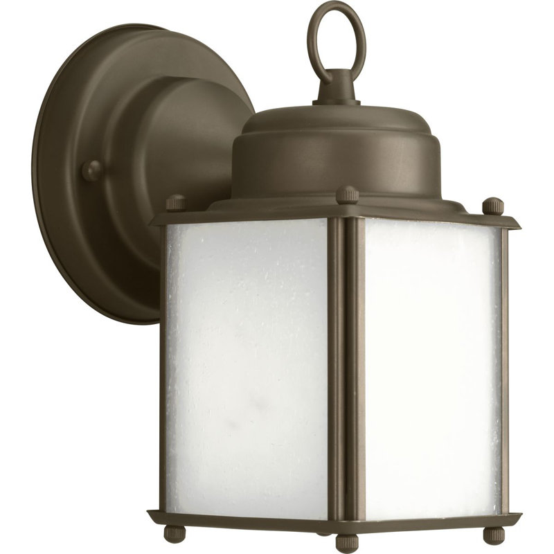 Lanterne murale d'extérieur Rawson, Bronze antique, H 6,5 po x l 4,63 po x P 6,13 po