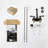 Centerset 2-Handle Bathroom Faucet with Drain Assembly-49918580