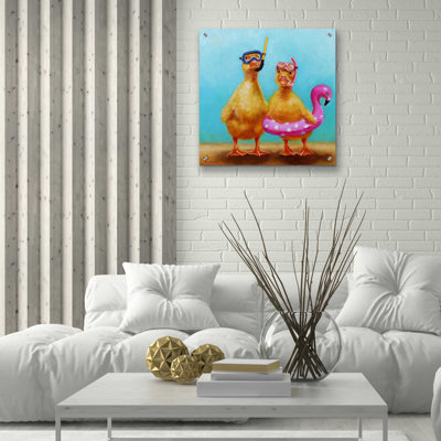 'Pool Party' by Lucia Heffernan, Acrylic Glass Wall Art