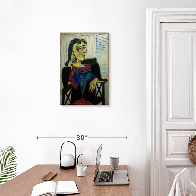 Avery, portrait de Dora Maar, H 24 po x l 16 po