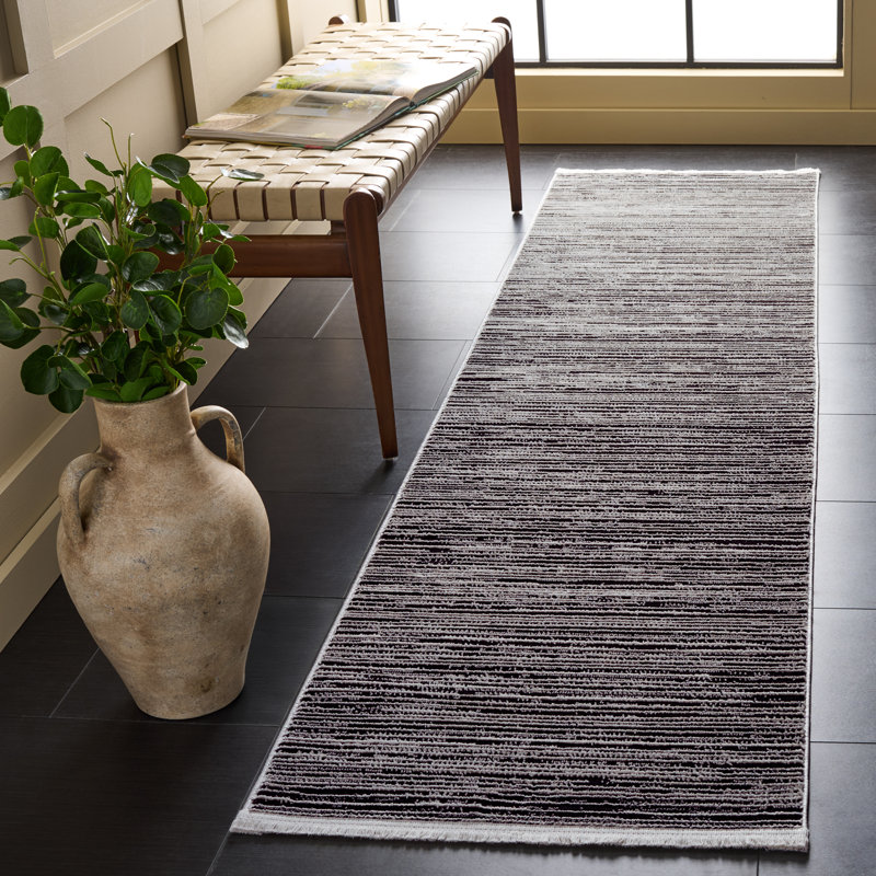 Mila 224 Performance No Pattern Rug, Runner 2'2" x 8'