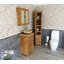 Scotti 515mm Single Bathroom Vanity with Vessel Stone Basin-1028890608