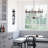 Rylann 8 - Light Steel Dimmable Chandelier-452166540