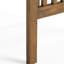 Chaise de salle à manger en bois pour l'extérieur, 2 pièces - coussins d'eau gris et crème, avec siège gris et crème, pour utilisation-115984457