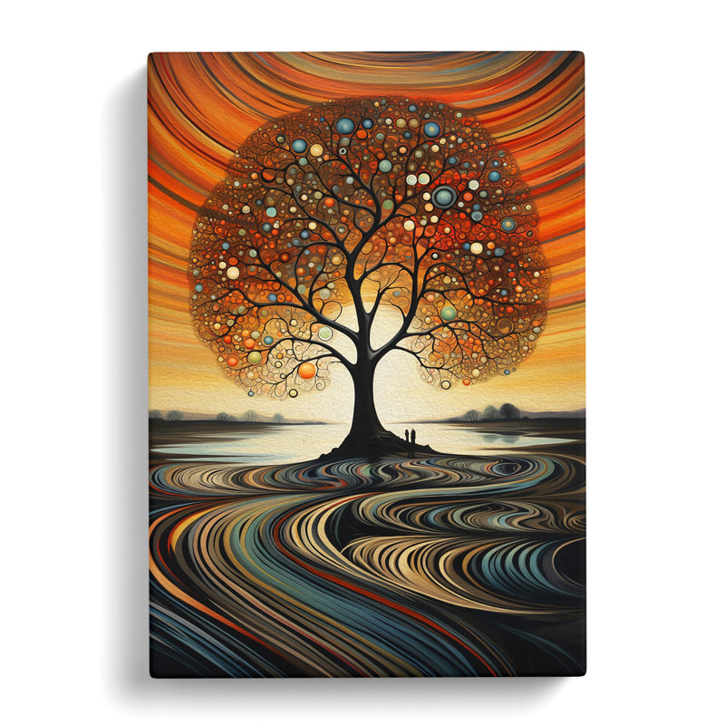 Tree - Wrapped Canvas, 60cm H x 40cm W x 3cm D