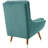 Suggest Button Tufted Upholstered Velvet Lounge Chair-995492237