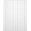 Porte standard double en bois manufacturé Optima 2U-92473922-92473932-92473935