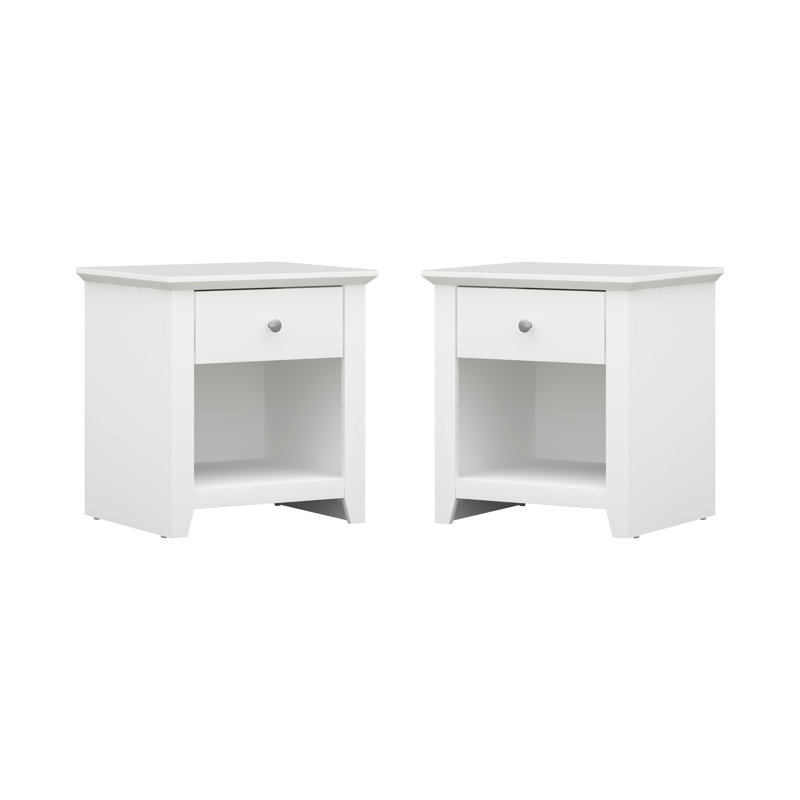 Tevrat 2 Pieces Bedroom Set, White