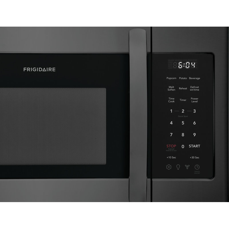 Frigidaire 29.88" 1.8 cu ft. 1500 - Watt Covertible Over-The-Range Microwave, Black Stainless