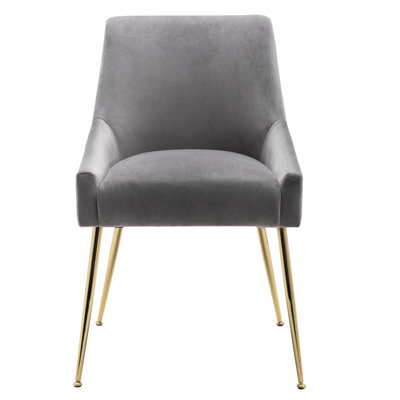 Koblas Velvet Accent Chair