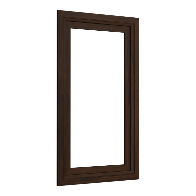 Damask Medicine Cabinet Surround, Ramie Walnut