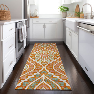 Alleigha Washable Indoor / Outdoor Rug