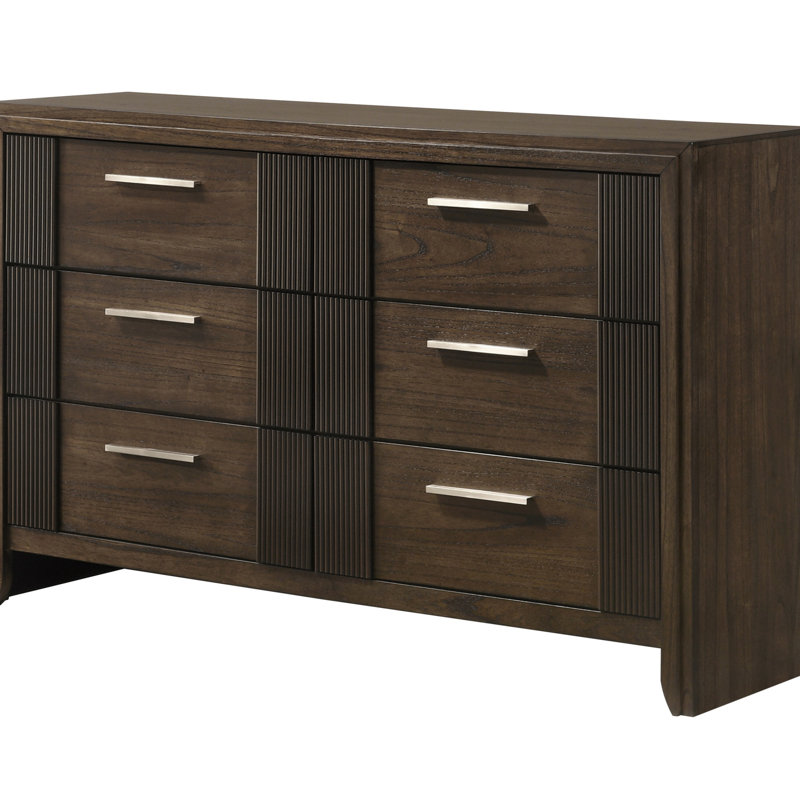 Commode contemporaine à 6 tiroirs 1Pc