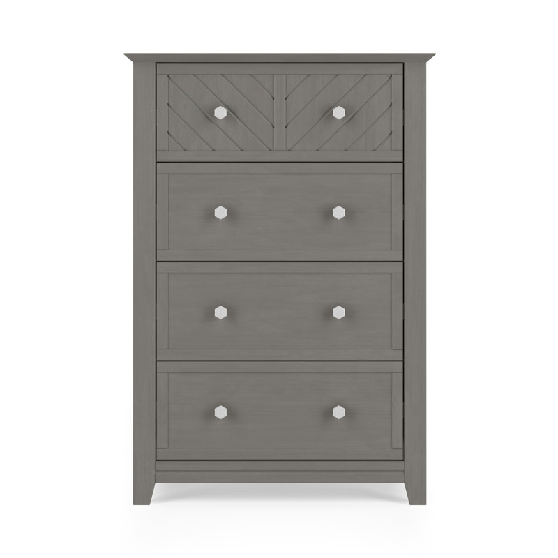 Atwood Kids 4 - Drawer Chest, Lunar Gray