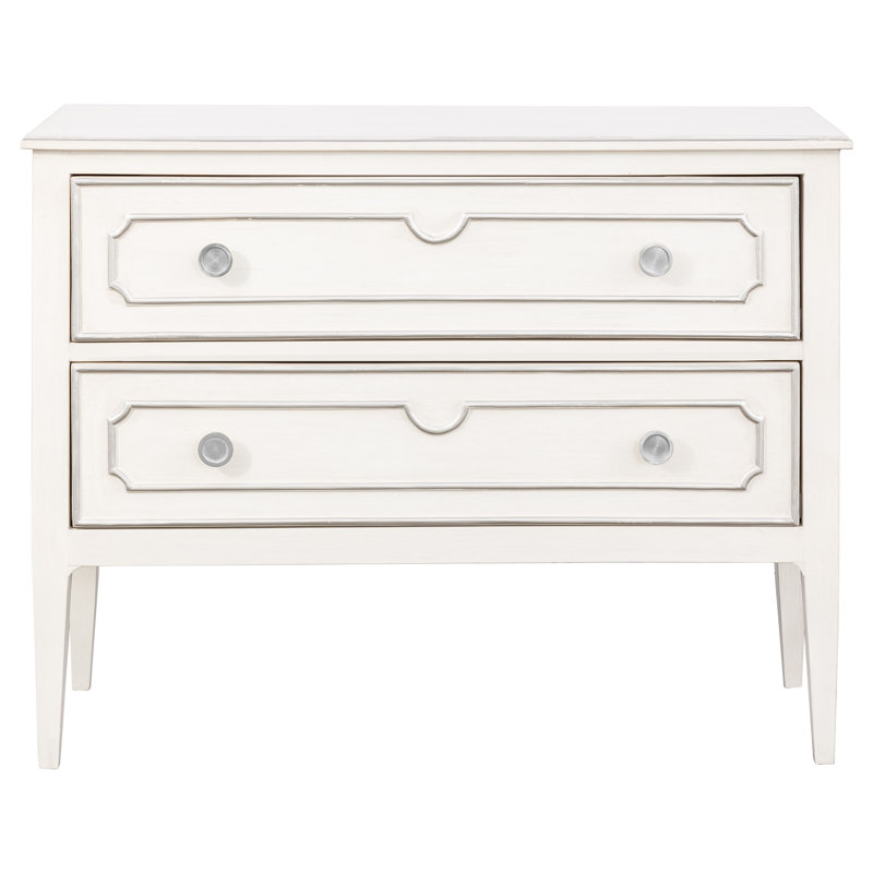 Camille 2 Drawer 44" W Dresser, Pewter