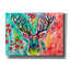  «Buck Antler» par Dean Russo, art mural sur toile, 54 po x 40 po