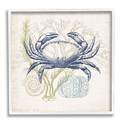 Superposition botanique crabe océanique rustique-ao-750