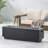 Outdoor 50,000 BTU Rectangular Iron Propane Fire Pit,Tank Cover Not Included