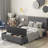 Makassar Upholstered Storage Bed-447137049