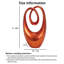 Sculpture moderne abstraite décorative (1pc) - Pièce d'art minimaliste pour chambre à coucher, bureau ou bureau