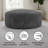 Big Round Faux Fur Bean Bag Chair-118602422