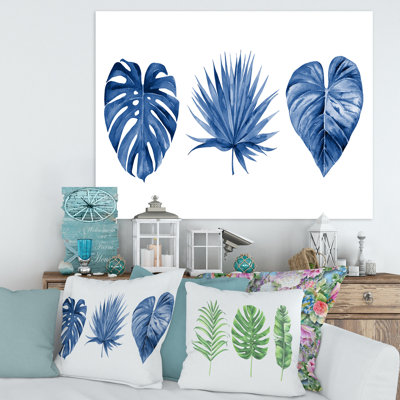 Classic Classic Tropical Leaves - impression sur toile tendue