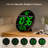 Digital Wall Clock with LED Display, Electric Wall Clock with Temperature-1468554111