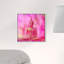 Bouddha rose - impression sur toile tendue-66812716-14378427