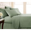 Ensemble de draps Southshore Basics de Southshore Fine Linens, vert foncé, en microfibre doublement brossée 100 g/m², poches profondes de 40 cm, comprenant 1 drap-housse, 1 drap plat et 4 taies d'oreiller, taille standard.-1400835398-1400835381
