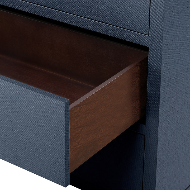 Frances Accent Chest, Navy Blue