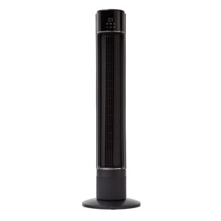 Better Homes & Gardens 40" Tall, 3-speed Tower Remote Control Fan, Internal Oscillation