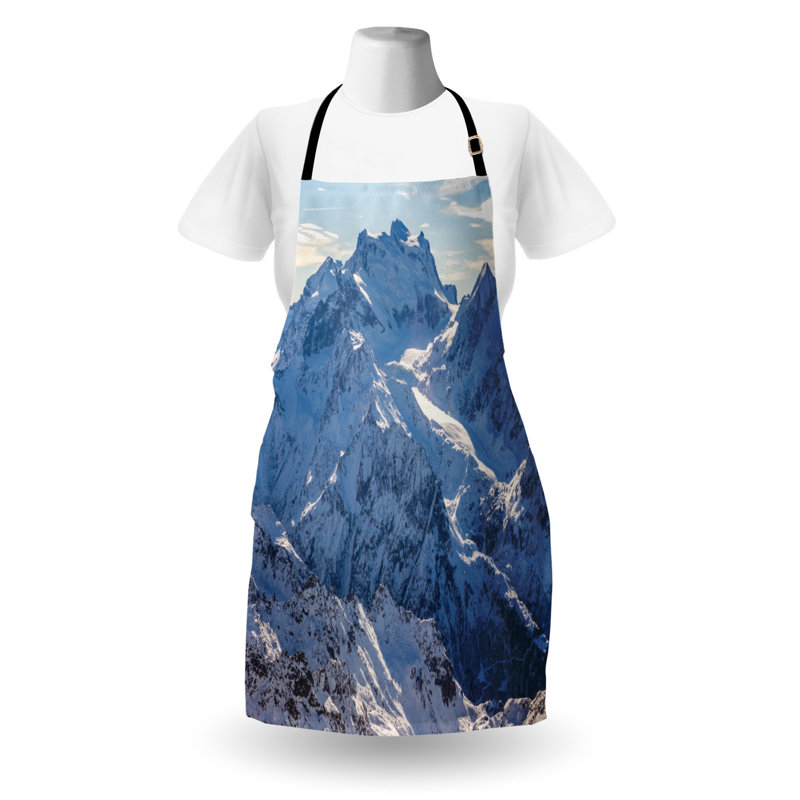 No Pattern Bib Apron
