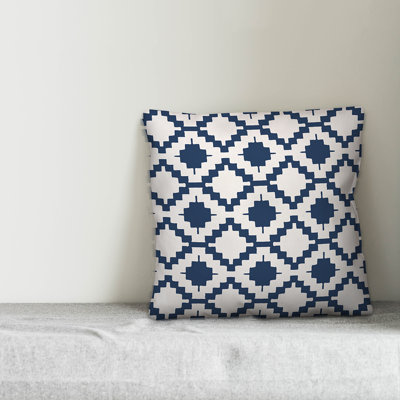 Geometric Outdoor Throw Pillow