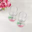 Sous-verres ronds en cuir Mosaico Palm Beach-119015076