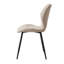 Modern Simple Round Solid Wood Dining Table Set - Set Of 4 Diamond Pattern Velvet Dining Chairs - Metal Legs - For Living Room/Bedroom-1025229119-1038814819