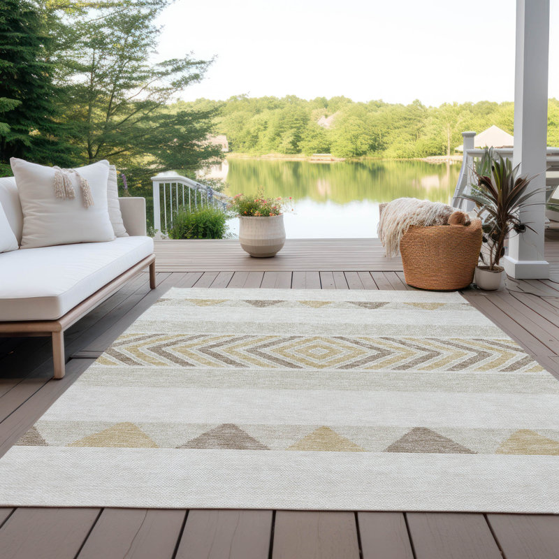  Chayden Area Rug with Non-Slip Backing, Rectangle 8' x 10'