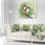 Peinture Des Oiseaux De L'oreiller De Printemps Animal