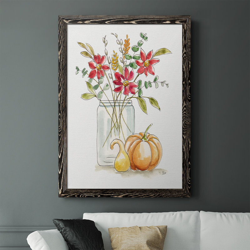 Simple Harvest I - Reproduction de photo sur toile simple, H 37,5 po x l 27,5 po x P 1 po, Noir