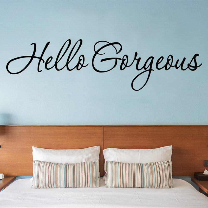 Adhésif décoratif Hello Gorgeous, 11 x 40