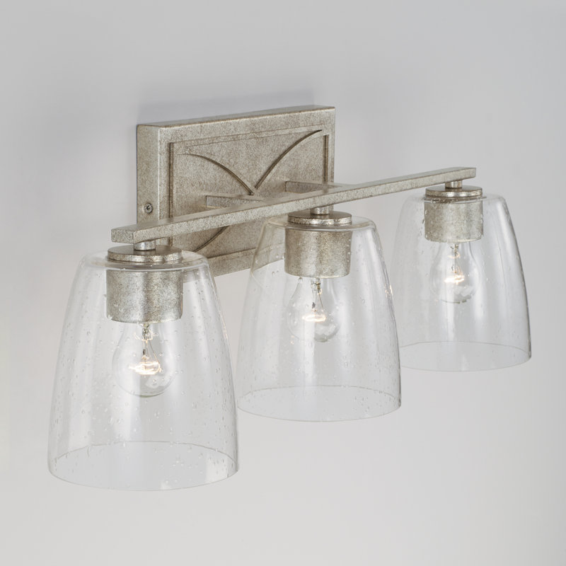 Sylvia 3 - Light Dimmable Vanity Light, Satin Nickel