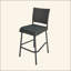Ensemble de 2 tabourets de bar sans accoudoirs en rotin de plein air PE-121061851