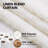 Modern Rustic Faux Linen Tassel Topper Kitchen Curtains for Living Room/Bedroom-467979303